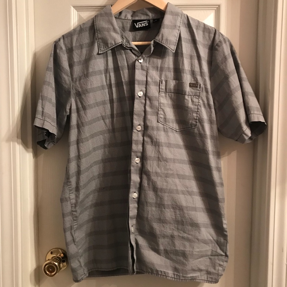 Vans casual button up short sleeve